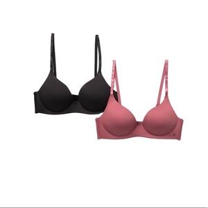 Lucky Brand brush micro bond wirefree bra